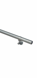 Kompletní sada madla, nerezová ocel V2A, O 40 mm - 1200 mm, včetně konzol