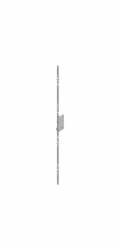 Plastové boční vstupní dveře K 504-88 Bílé 88 cm x 198 cm Pant vpravo