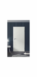 Vnitřní dveře CPL Arktická bílá podobná RAL 9016 (GL222) 73,5 cm x 198,5 cm Pant R