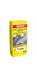Vyrovnávací hmota na podlahy Weber do 60 mm 20 kg