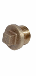 Kirchhoff zátka 26,4 mm (vnější závit 3/4") červená mosaz
