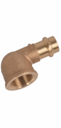 Kirchhoff RG úhel 90° 1 polotovar pouzdra 15 mm x 18,7 mm (1/2" vnitřní průměr)