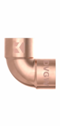 Kirchhoff úhelník 90° 22 mm 2 prázdné objímky