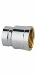 Kirchhoff redukční dvojitá objímka 18,7 mm (1/2" vnitřní závit) x 15 mm (3/8" vnitřní závit), chrom