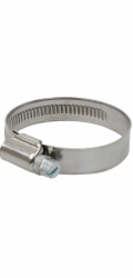 Hadicová spona Kirchhoff, šířka 12 mm, rozsah sevření 32 mm - 50 mm, nerezová ocel