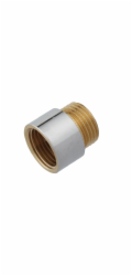 Prodloužení kohoutku Kirchhoff 18,7 mm (1/2" vnitřní) x 21 mm (1/2" vnitřní) x 15 mm, chrom
