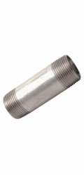 Dvojitá potrubní vsuvka Kirchhoff 33,3 mm (vnější závit 1") x 150 mm pozinkovaná