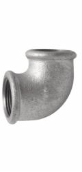 Kirchhoff úhelník 90° 39 mm (1 1/4" vnitřní závit) pozinkovaný