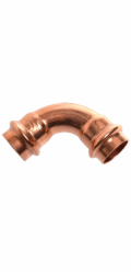 Kirchhoff CU koleno 90° 2 pouzdra polotovar 18 mm