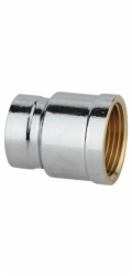 Kirchhoff redukční dvojitá objímka 24,2 mm (3/4" vnitřní závit) x 18,7 mm (1/2" vnitřní závit), chrom
