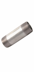 Dvojitá potrubní vsuvka Kirchhoff 21 mm (vnější závit 1/2") x 40 mm pozinkovaná