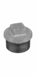 Kirchhoff zátka 21 mm (vnější závit 1/2") pozinkovaná