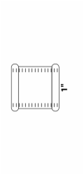 Kirchhoff dvojitá objímka 30,3 mm (1" vnitřní průměr) polotovar