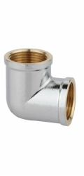 Kirchhoff úhelník 90° 18,7 mm (1/2" vnitřní), chrom
