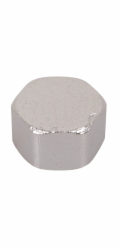 Koncová krytka Kirchhoff 15 mm (3/8" vnitřní závit) chromovaná