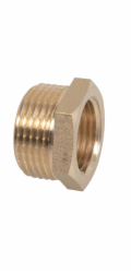 Kirchhoff redukce 33,3 mm (1" vnitřní závit) x 18,7 mm (1/2" vnitřní závit) mosaz