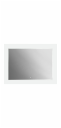 Krystalové LED zrcadlo ClearLight 60 cm x 80 cm se zkoseným okrajem
