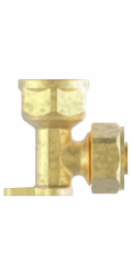 Kirchhoff nástěnná deska 20 mm x 24,2 mm (3/4" vnitřní závit) s kompresním fitinkem pro MSVR blank
