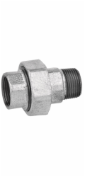 Šroubení Kirchhoff 30,3 mm (1" vnitřní závit) x 33,3 mm (1" vnější závit) Pozinkované