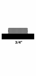 Těsnění sítka Kirchhoff pro lapač nečistot 26,4 mm (3/4")