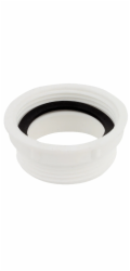 Kirchhoff kroužek pro nastavení výšky 44,9 mm (1 1/2" vnitřní závit) x 47,8 mm (1 1/2" vnější závit) bílý