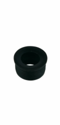 Kirchhoff dlouhá gumová odtoková spojka pro sifonový výtok 50 mm x 40 mm černá