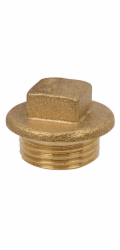 Kirchhoff zátka 21 mm (1/2" vnější závit) mosaz