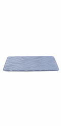 Koupelnová předložka Wenko Memory Foam Tropic 50 cm x 80 cm modrá