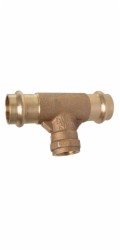 Kirchhoff RG T-kus 2 hlavice prázdné 22 mm x 18,7 mm (1/2" vnitřní závit) x 22 mm