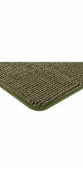 Koupelnová předložka Baliv 50 cm x 80 cm polyesterová mechově zelená