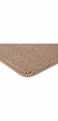 Koupelnová předložka Baliv 40 cm x 60 cm polyesterová béžová