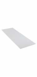 Koupelnová předložka Wenko bílá 65 x 200 cm plastová