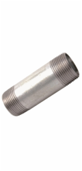 Dvojitá potrubní vsuvka Kirchhoff 33,3 mm (vnější závit 1") x 100 mm pozinkovaná