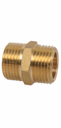 Dvojitá vsuvka Kirchhoff 21 mm (1/2" AG) mosaz