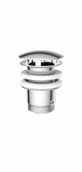 Kirchhoff DAV-4WK vypouštěcí ventil bez přepadu 41,9 mm (1 1/4") x 65 mm chrom