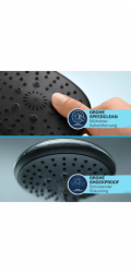 Grohe Vitalio Start 110 chromová kulatá sprchová hlavice se 2 proudy QuickFix