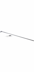 Stabilizační tyč Schulte, rovná, 122 cm, individuálně zkracovatelná