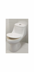 WC sedátko Tuca, polypropylen, bílé