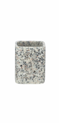 Wenko kelímek na zubní kartáček terrazzo polyresin 8 x 10,5 x 8 cm vícebarevný