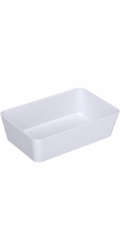 Široký úložný tác Wenko Candy White