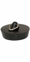 Kirchhoff zátka ventilu pro dřezy, černá, 50,5 mm