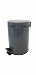 Pedálový koš MSV, tmavě šedý, 3 l