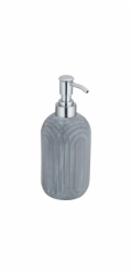Dávkovač mýdla Wenko Iseo keramický, 450 ml, světle šedý