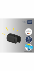 Grohe Vitalio Univerzální nástěnný držák sprchy, matně černá