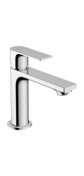 Umyvadlová baterie hansgrohe Rebris E 110, koupelnová baterie s táhlem, chrom