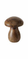 Boltze Dekorativní stojan Terjol malý 7 cm x 6 cm tmavě hnědý