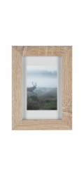 Sonstige Rám na obraz z MDF, široký, bílený dub, 10 cm x 15 cm