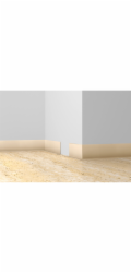 Döllken Profiles Rohový držák, popelavě šedý, samolepicí, 48 mm x 13 mm, délka 10000 mm