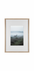 Sonstige Rám na obraz z MDF, široký, bílený dub, 50 cm x 70 cm