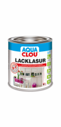 CLOU Laková lazura Aqua Combi- tmavě ořechově hnědá 375 ml
